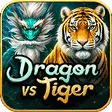 Dragon vs Tiger game icon on Bingo 101